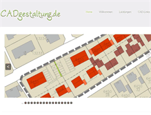 Tablet Screenshot of cadgestaltung.de